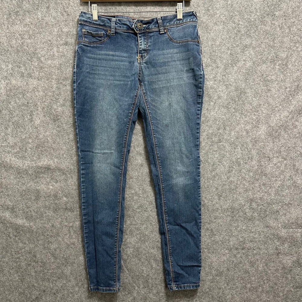 Jade‎ Jeans Skinny Jeans Women 9/10 Blue Denim Mid Rise Stretch Casual Pocketed
